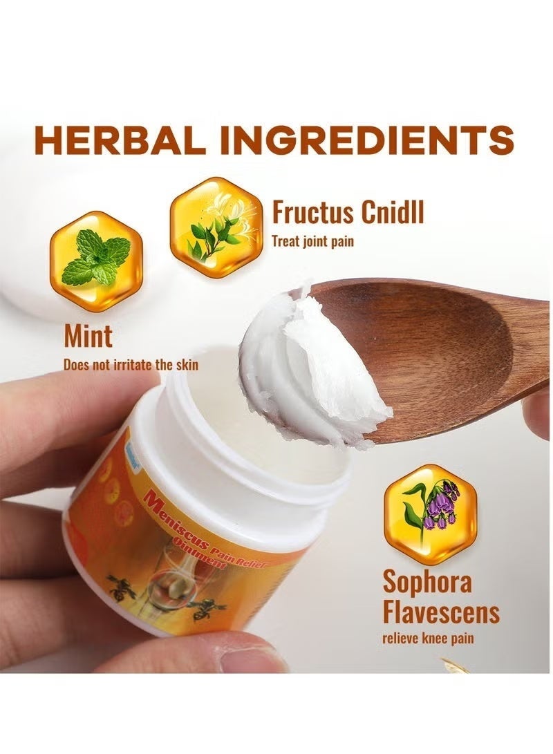 Sumifun Joint and bone therapy cream, soothing joint cream, repairing damaged tendons, relieving tension and pain, correcting deformities in the back, neck, hands, and feet - Image 3