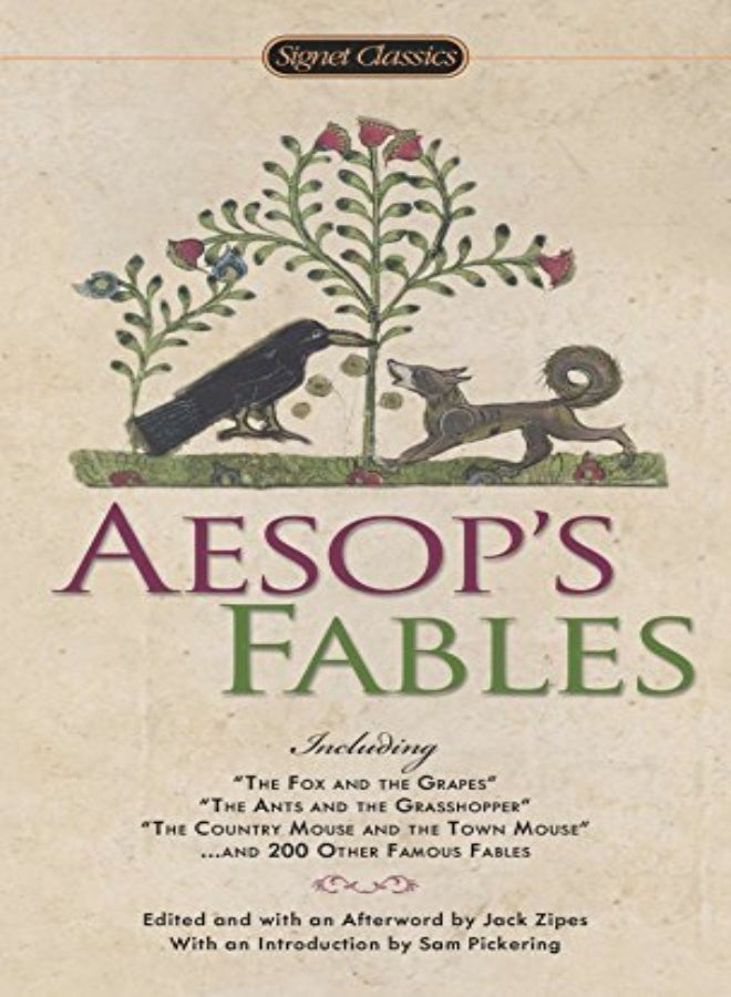 Aesops Fables Signet Classics Paperback by Aesop Paperback