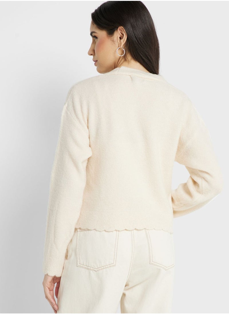 ONLY - Button Detail Cardigan - Image 1