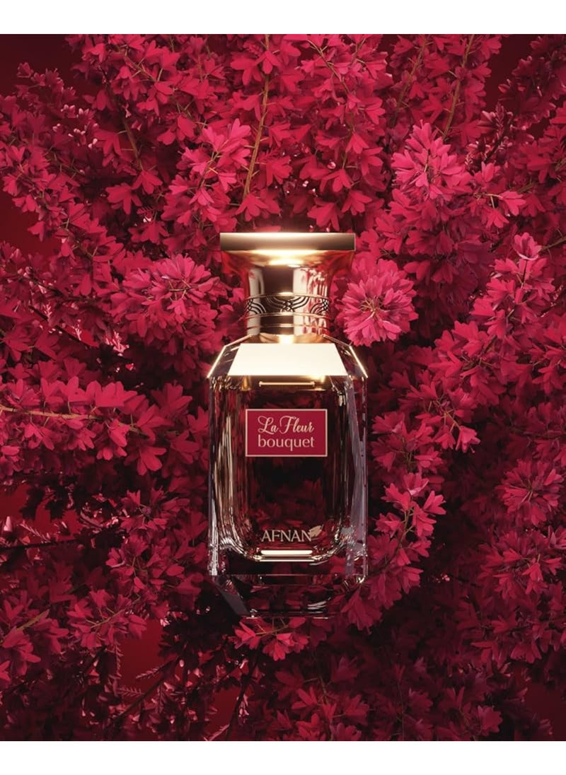 Afnan La Fleur Bouquet Eau De Parfum For Women, 80Ml  - Image 3