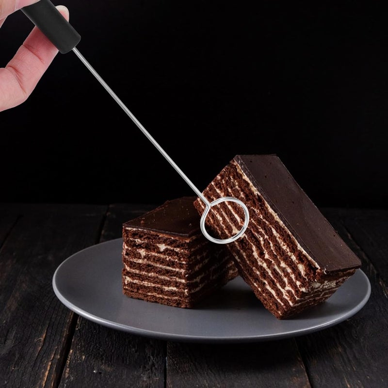 6Pcs Stainless Steel Fondue Forks Set with Dipping Tools for Cheese Chocolate Fruit Dessert Baking Kitchen Use - Image 3