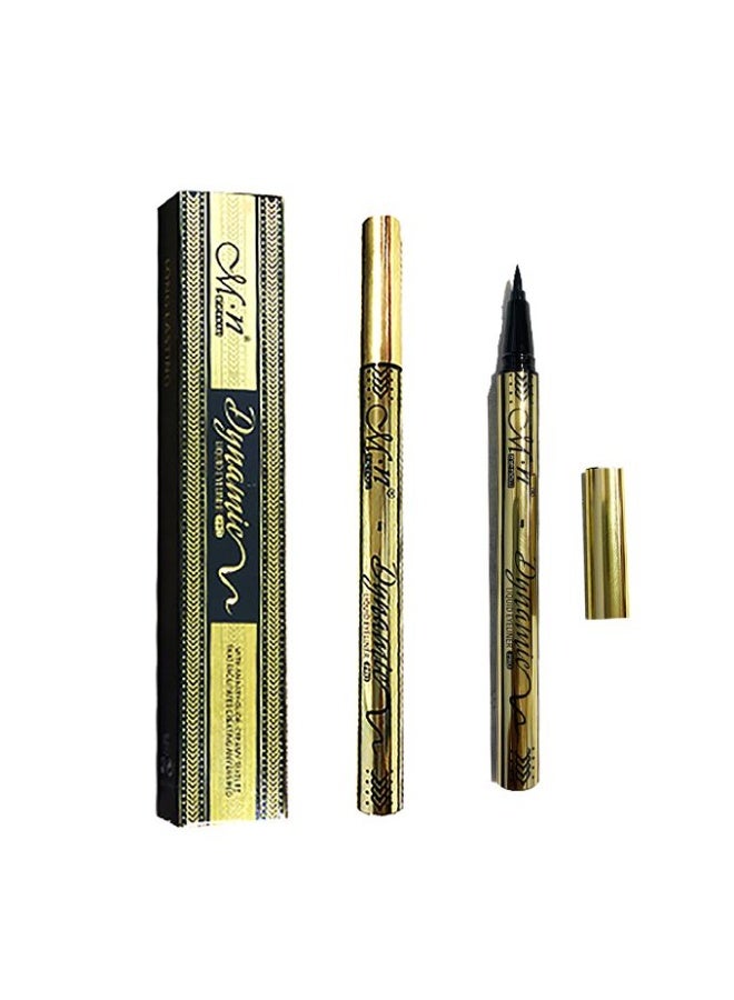 Mn M.N Matte Black Liquid Eyeliner Pencil - Waterproof and Long-Lasting - Image 1
