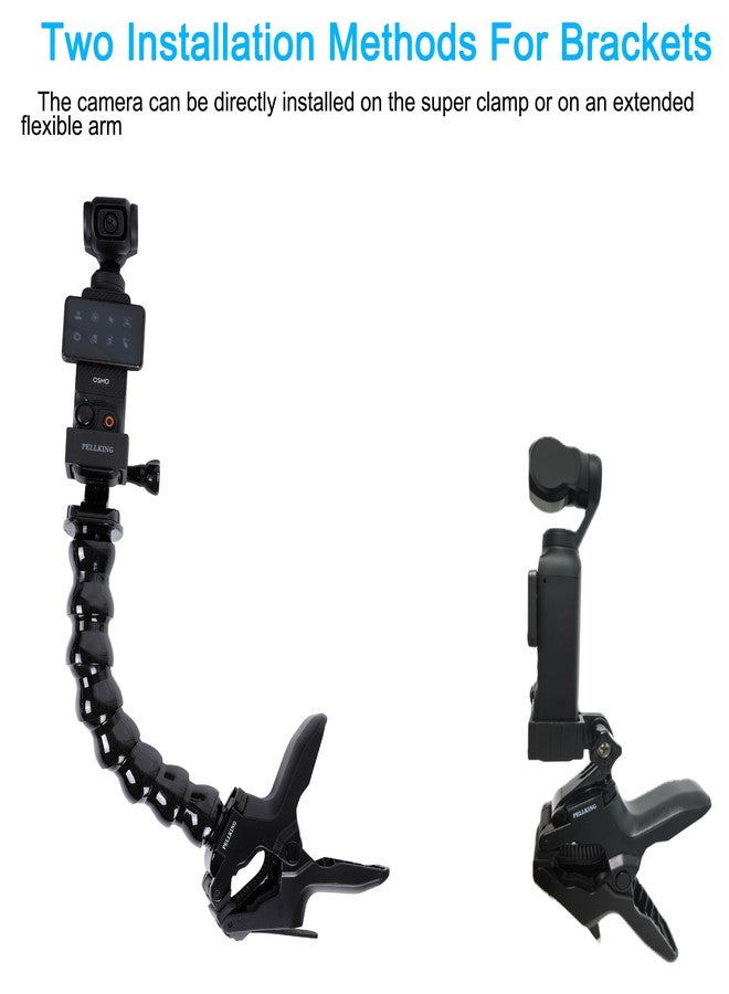 پيلكينج حامل PellKing ذو العنق المرن فائق التثبيت لكاميرات DJI Osmo Pocket 3 وكاميرات الحركة - Image 3
