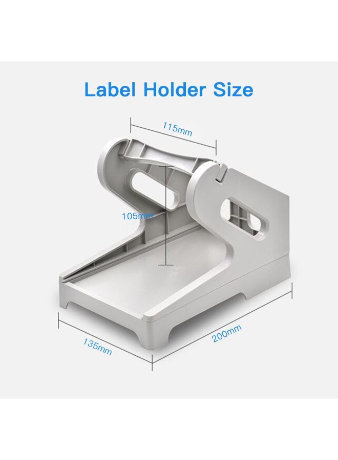 NIBEMINENT Shipping Label Holder White - Image 5