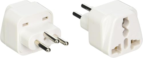 Ckitze USA to Switzerland Travel Grounded Universal Power Plug Adapter - 2 Pack - Type J - CE Certified for Mobile Cell Phone, Laptop, Tablet Chargers and More - Image 4