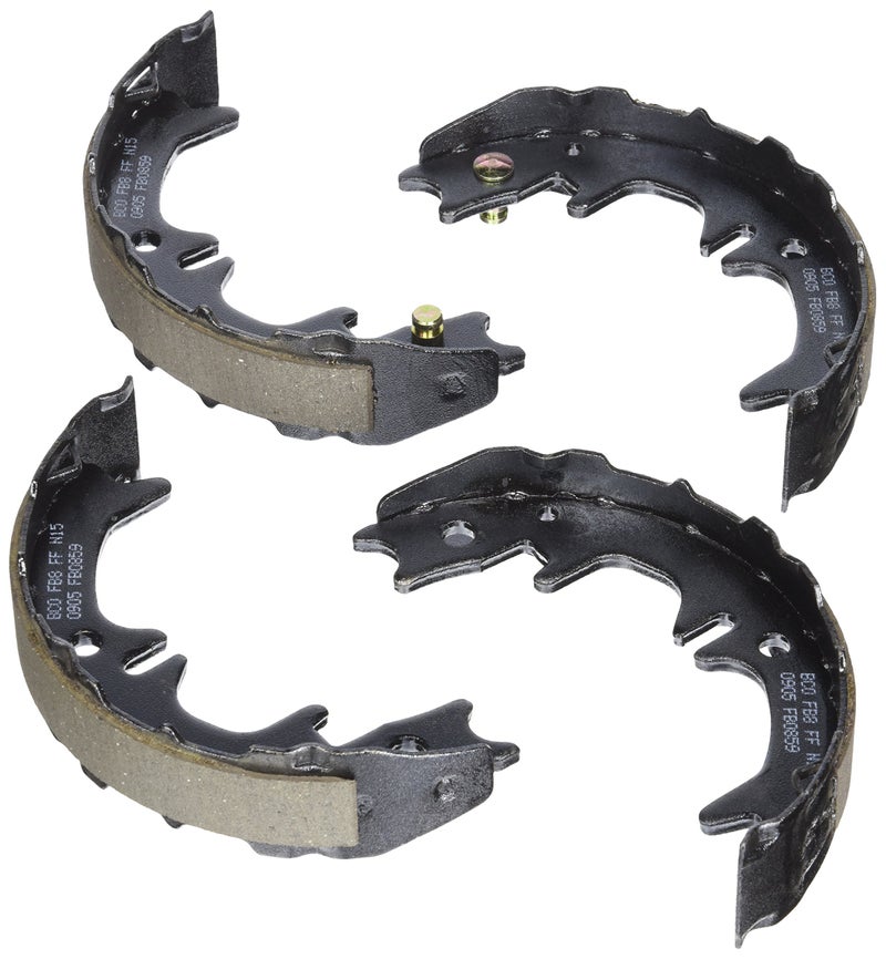 BOSCH BS859 Blue Parking Brake Shoe Set Compatible With Select Lexus ES250 ES300 ES330 ES350 RX300 Toyota Avalon Camry Celica Highlander Solara