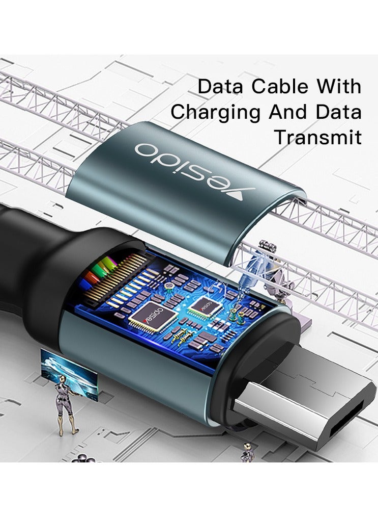 Yesido CA74 12W USB to Lightning Charging Cable, Length: 1.2m - Image 4