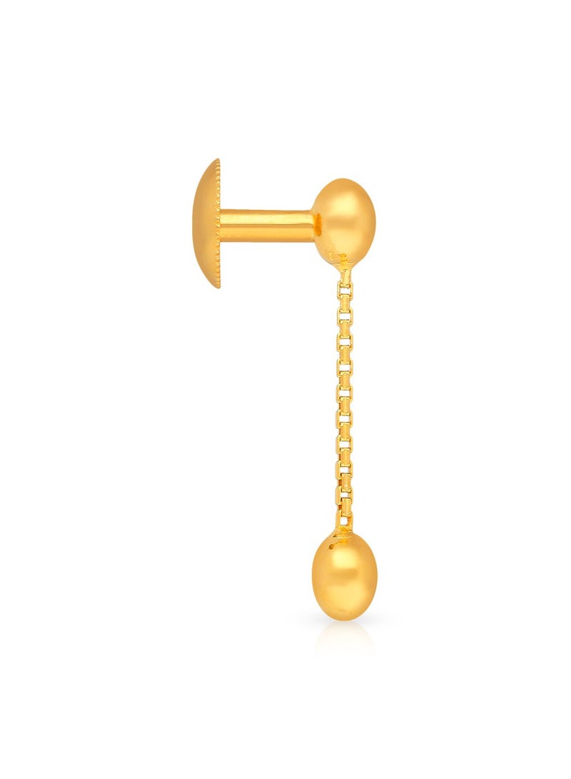 Malabar Gold and Diamonds 22KT 916 Gold Drops Earrings for Women ERKER40559 - Image 2