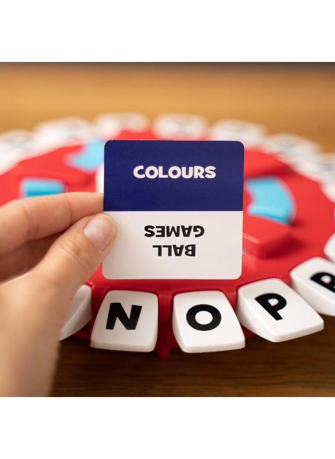 null - SAFENHAND Words Game, Quick Word Think Alphabet Letters Games with Timer Stop for Family Party, Letter Pressing Categories Fast Boardgame for Adults Kids, Learning Game Great for All Ages - Image 1