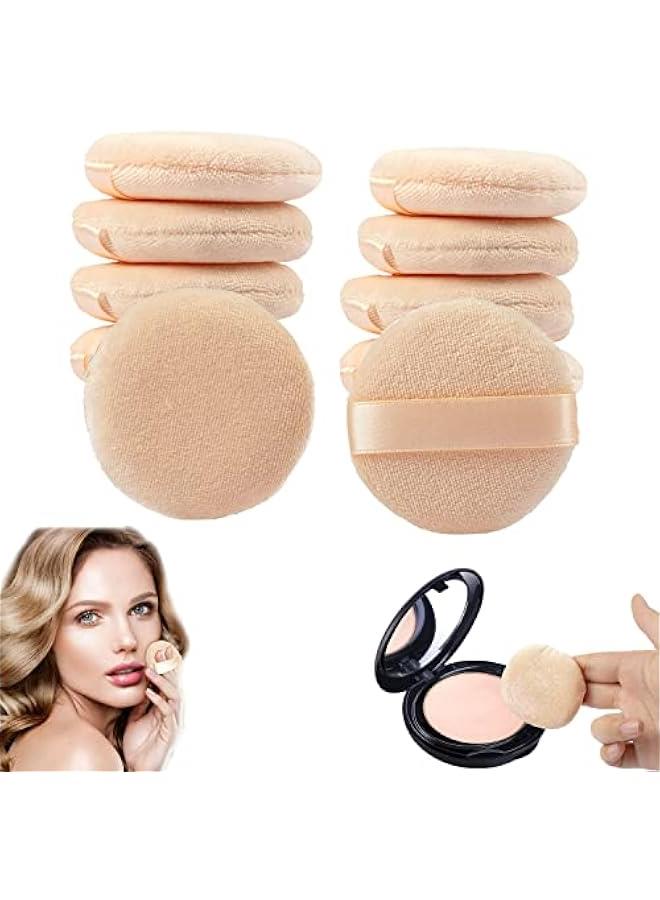 BWSJ Soft Sponge Foundation Makeup Tool Pure Cotton Powder Puff 295 Inch for Powder Foundation - Image 1