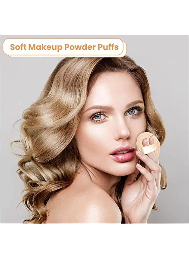 BWSJ Soft Sponge Foundation Makeup Tool Pure Cotton Powder Puff 295 Inch for Powder Foundation - Image 2