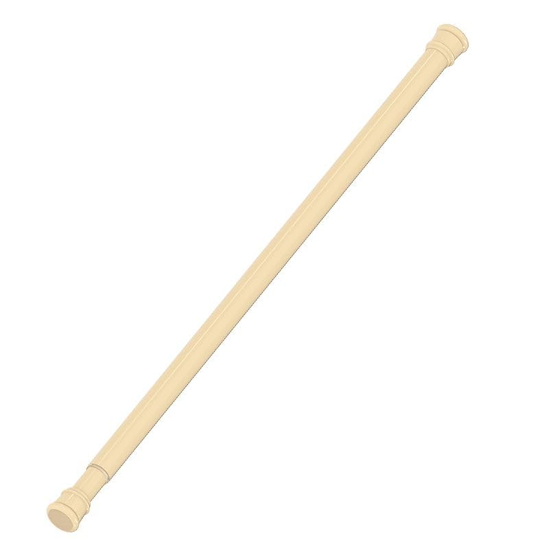 Home-Cloud Expandable Shower Curtain Rod, Extendable Room Divider without Drilling, Adjustable Shower Rod, Sturdy & Rust Resistant Rod (Beige Pack Of 1, Extendable- 70 to 120 Cm) - Image 4