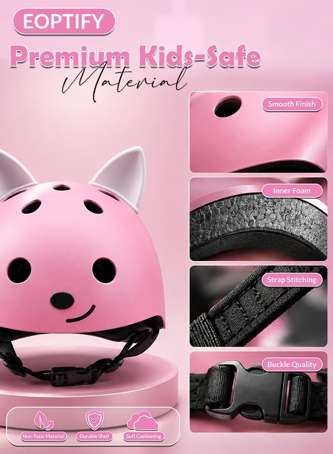 Eoptify Kids Bike Helmet (PINK) - Image 4