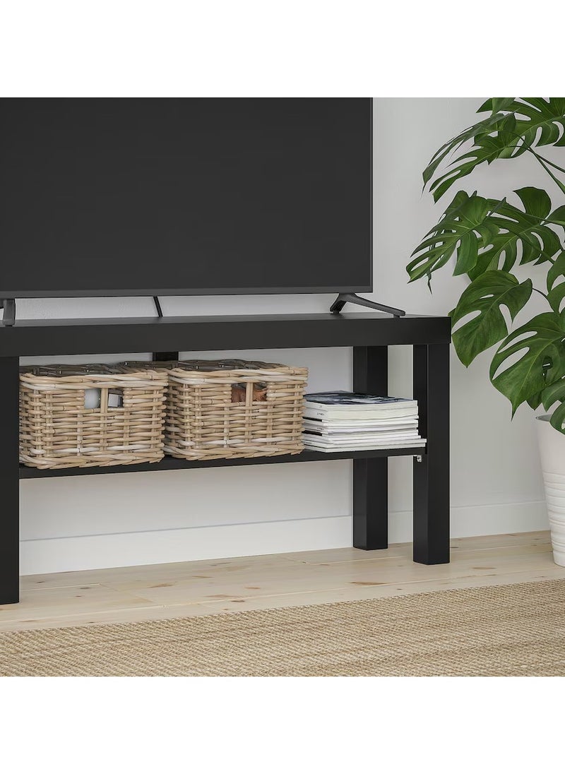 Tv Bench - Tv Stand - Tv Table Black (Particleboard & Fibreboard) 90x26x45 cm - pzsku/ZC96CF6F40A52DF49FC76Z/45/_/1721900320/5a69aa75-7509-4d34-8479-32a2152a18f2