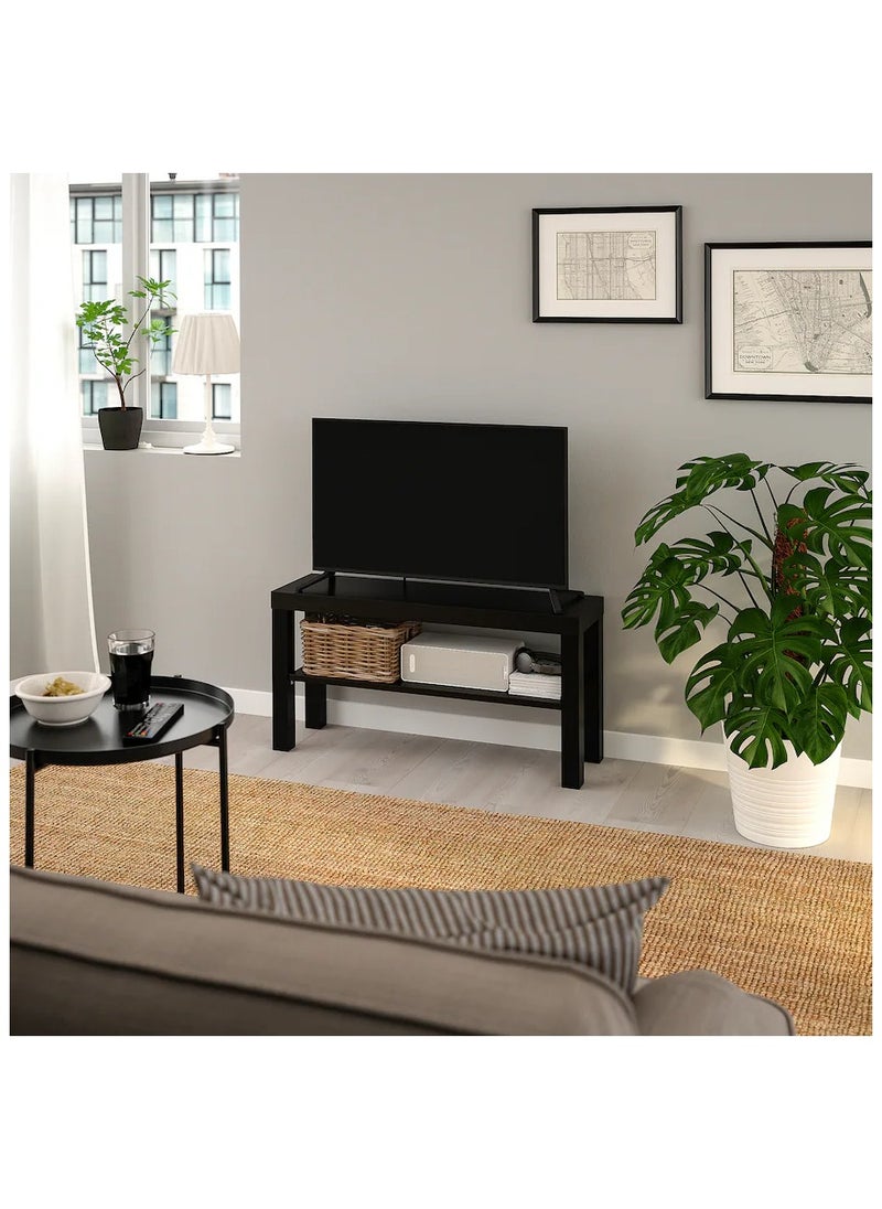 Tv Bench - Tv Stand - Tv Table Black (Particleboard & Fibreboard) 90x26x45 cm - pzsku/ZC96CF6F40A52DF49FC76Z/45/_/1724703925/0f6ef562-c59d-4173-b20c-0ee7877c2b1c