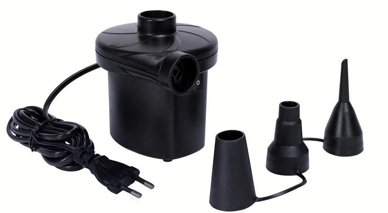 Paghadi PAGHADI Electric Vacuum Air Pump Inflates Mini AC Electric Vacuum Air Pump to Inflate and Deflate Sofa Bed Swimming Pool Tubes Electric Vacuum Air Pump Black  - Image 1