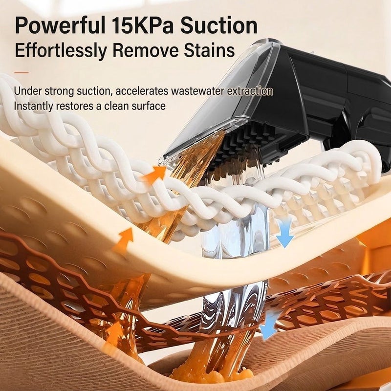 CME 2026 New High-Temperature Steam Fabric Cleaner - Versatile Home Textile Cleaning Solution - Image 4