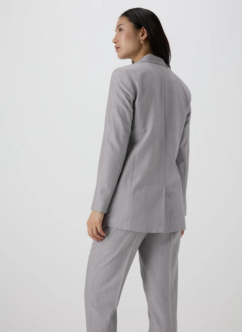 Matalan Et Vous Grey Blazer