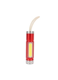 LUSTER 3pc Small flashlight with silicone hook red  - Image 2