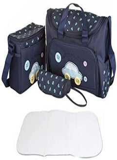 ORiTi Stylish Designer Mummy Tote Waterproof Handbag Baby Diaper Nappy Changing Bag Set Nursing Messenger Bag Changing Mat Milk Bottle Holder Case  - Image 3