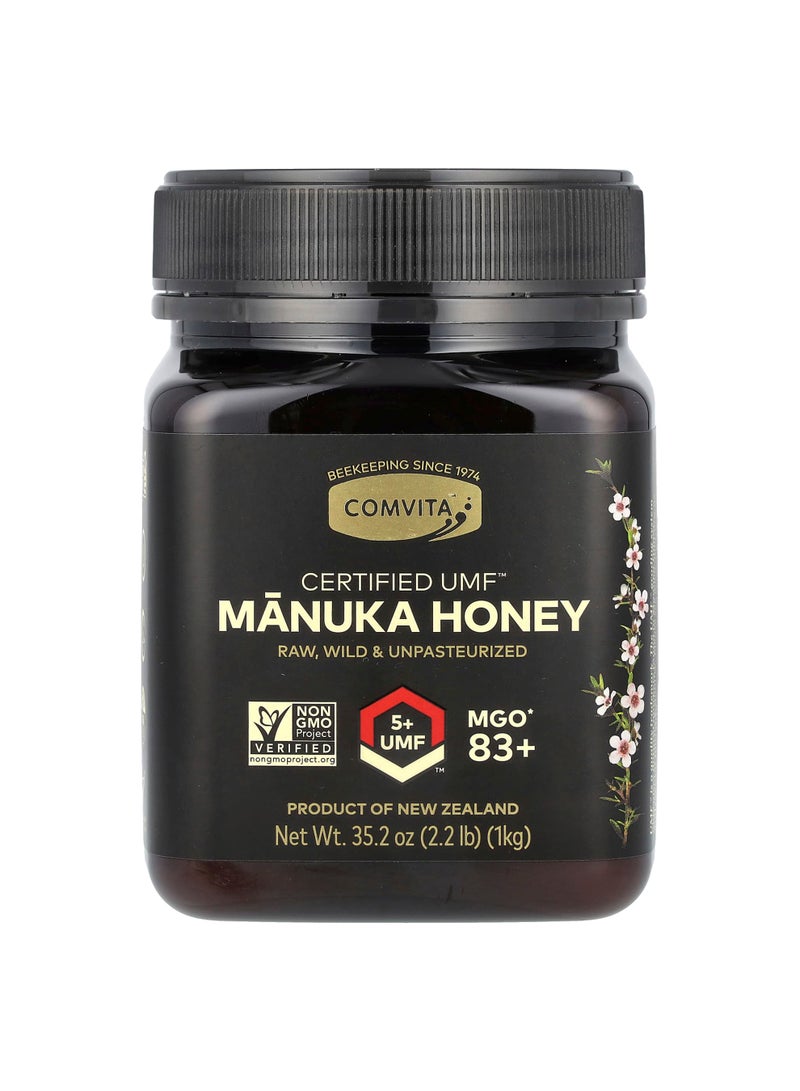 Manuka Honey, UMF 5+, MGO 83+, 35.2 oz (1 kg)