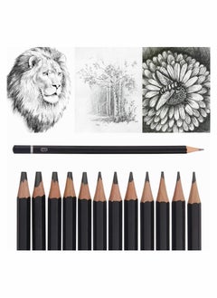 XiuWoo Professional Drawing Sketching Pencil Set - 12 Pack Art Sketch Pencils, Graphite Pencils(14B 4H), Ideal for Drawing, Pencils and Shading, Back to School Supplies  - Image 3