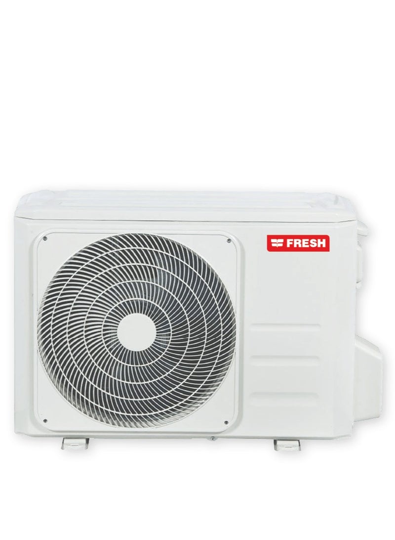 فريش تكييف فريش سبليت بارد بنظام التربو من FUFW24C/IW، 3 حصان - ابيض - Image 2