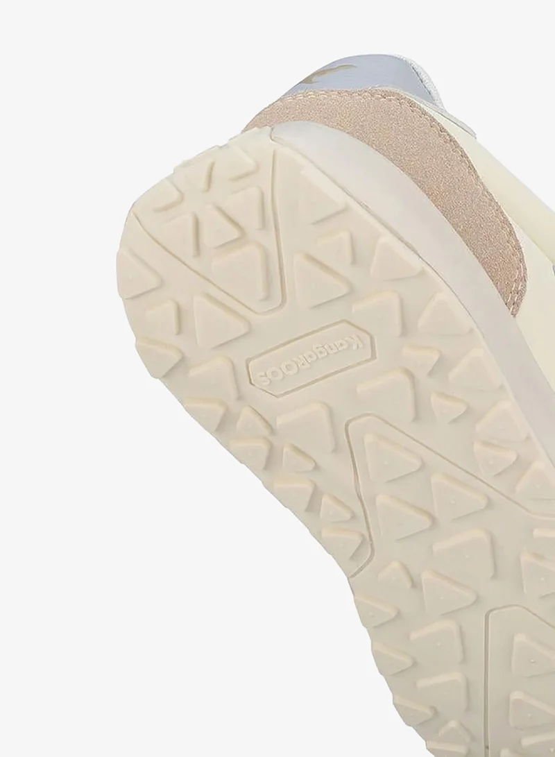 Kangaroos BEIGE Kids Hook & Loop School Sports Shoes for Women | Best Price UAE