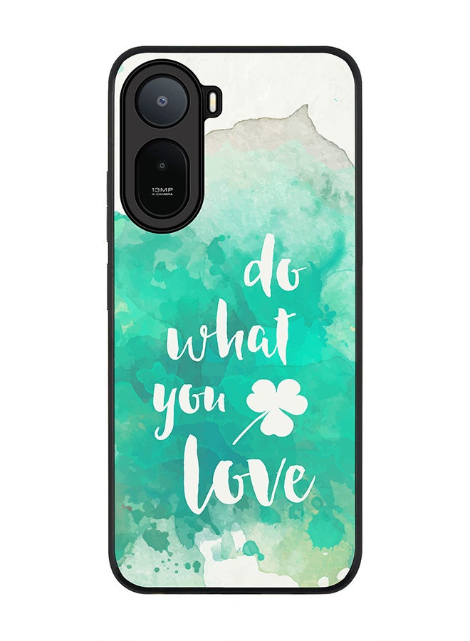 Stylizedd Rugged Case for Xiaomi Redmi A7 Pro 4G / Poco C81 / Poco C81 Pro / Poco C85x 5G- Slim Fit Hybrid Rubber Cover Do what you love