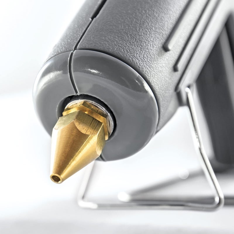 AdTech Industrial Strength Full Size High-Output Hot Melt Glue Gun – Professional Grade Hot Glue Gun for Carpentry, Repairs & Remodeling, Grey, 200 watts - 189 - Image 2