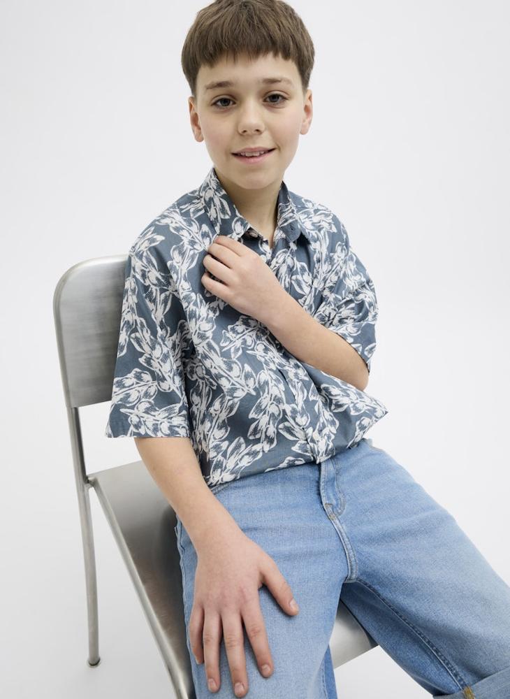Jack & Jones Junior - Kids Printed Shirt - Image 1