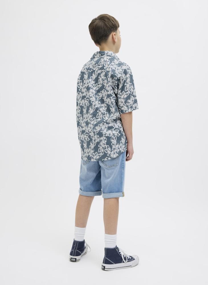 Jack & Jones Junior - Kids Printed Shirt - Image 1