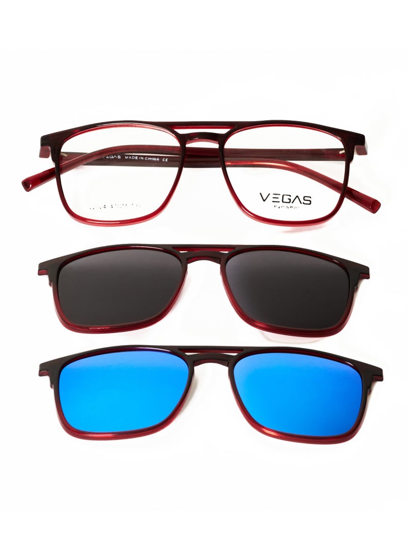 VEGAS KIDS Clip-on VEGAS V2024k - Maroon  - Image 2