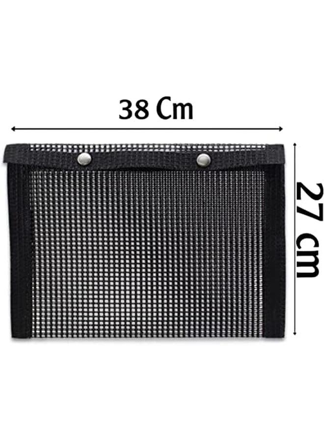 SHOWAY Set Of 2 Bbq Mesh Grill Bags Barbecue Bag 40 * 27Cm Reusable Grilling Pouches For Charcoal Gas Electric Grills For All Event - Image 3