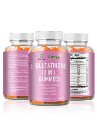 glutathione with slimming effect Wins Town L-Glutathione 13 In 1 Gummies Safe and Effective Skin Whitening  Gummies With Collagen Anti Aging Delicious Chewable Gummy Supplements for  Premium Skin whitening Reduce wrinkles Anti aging effect lmmunity booster |