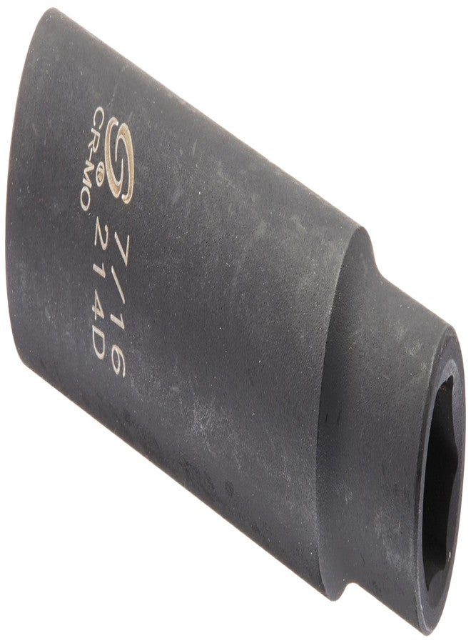 Sunex Tools Sunex 214d 1/2-Inch Drive 7/16-Inch Deep Impact Socket - Image 1