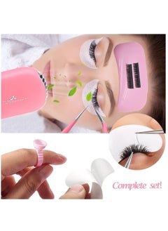 Generic Mini Portable Bladeless Fan USB Rechargeable Eyelash Drying Fan for Eyelash Extension Essential Supplies  - Image 4