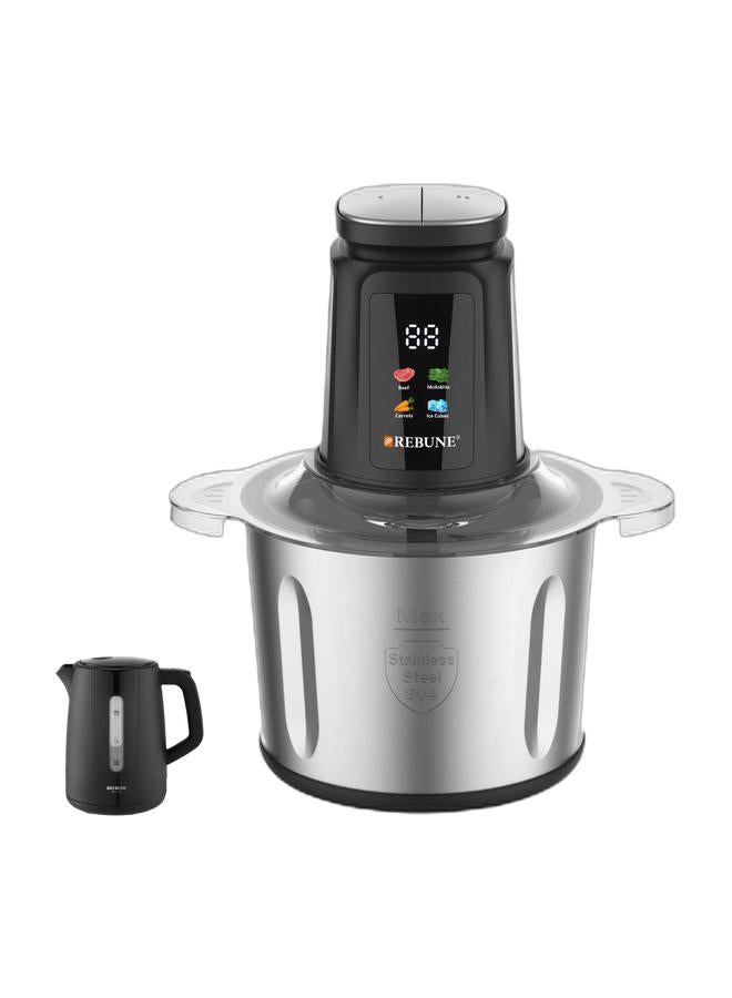 REBUNE Kitchen Bundle: Buy a Meat Grinder and Get a Free Kettle - Image 1