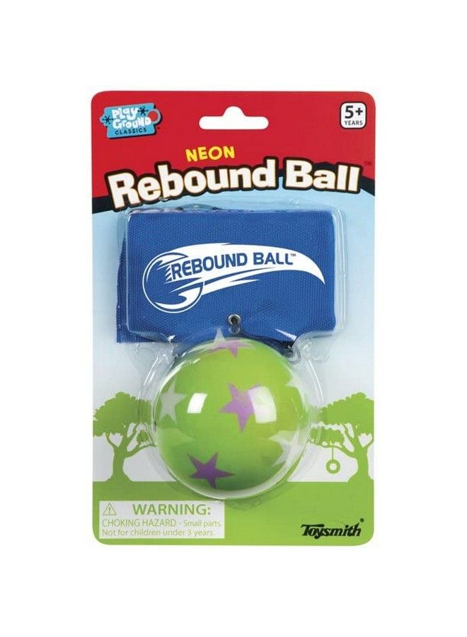 Toysmith كرة النيون المرتدة بألوان متنوعة (قد يختلف التعبئة) - Image 1