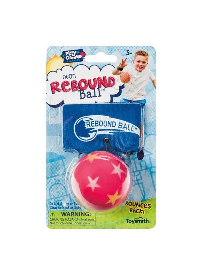 Toysmith كرة النيون المرتدة بألوان متنوعة (قد يختلف التعبئة) - Image 3