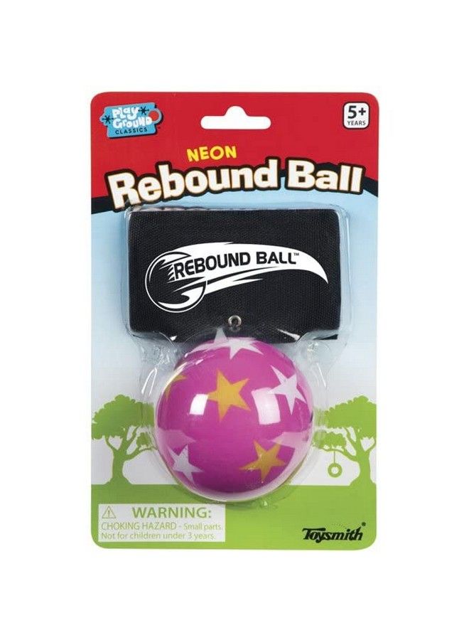 Toysmith كرة النيون المرتدة بألوان متنوعة (قد يختلف التعبئة) - Image 4