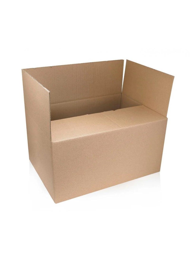 مجموعة من 5 صناديق كرتونية قوية للتغليف والشحن – 50×50×50 سم – صناديق متينة قابلة للطي مناسبة للنقل والتخزين والتغليف الآمن - Image 3