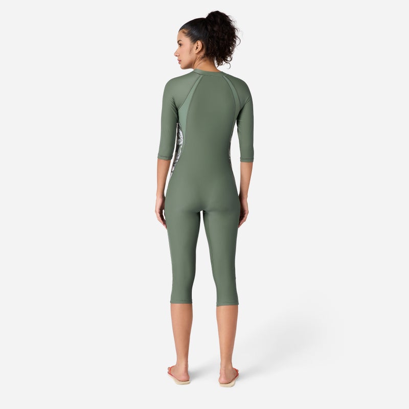 Coega Women's Slim-Kini 3/4 One-Piece Swimsuit - Image 2