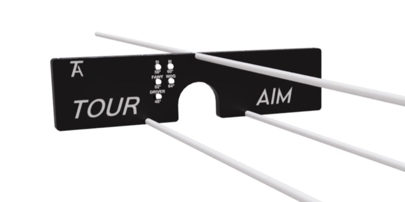 Tour Aim 2.0 Golf Training Aid - All-in-One Practice Tool with 3 Alignment Sticks and a Headcover - Dramatically Improve Your Short, Mid, and Long Game - Perfect for Both Righties and Lefties - Image 2
