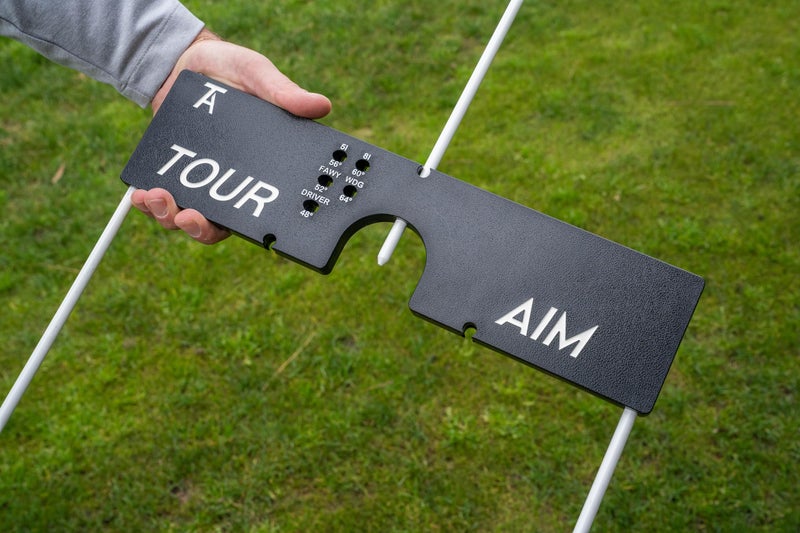 Tour Aim 2.0 Golf Training Aid - All-in-One Practice Tool with 3 Alignment Sticks and a Headcover - Dramatically Improve Your Short, Mid, and Long Game - Perfect for Both Righties and Lefties - Image 3