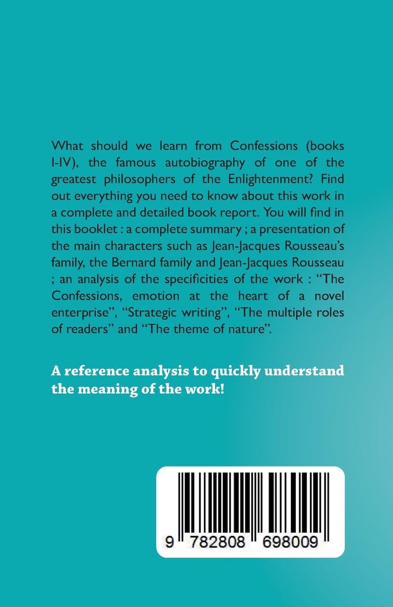 The Confessions (books I-IV): by Jean-Jacques Rousseau - Image 2