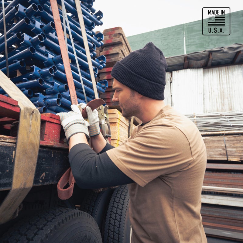 Rothco US Made Wool Watch Cap - All-Weather Protection and Classic Style, Olive Drab - Image 3