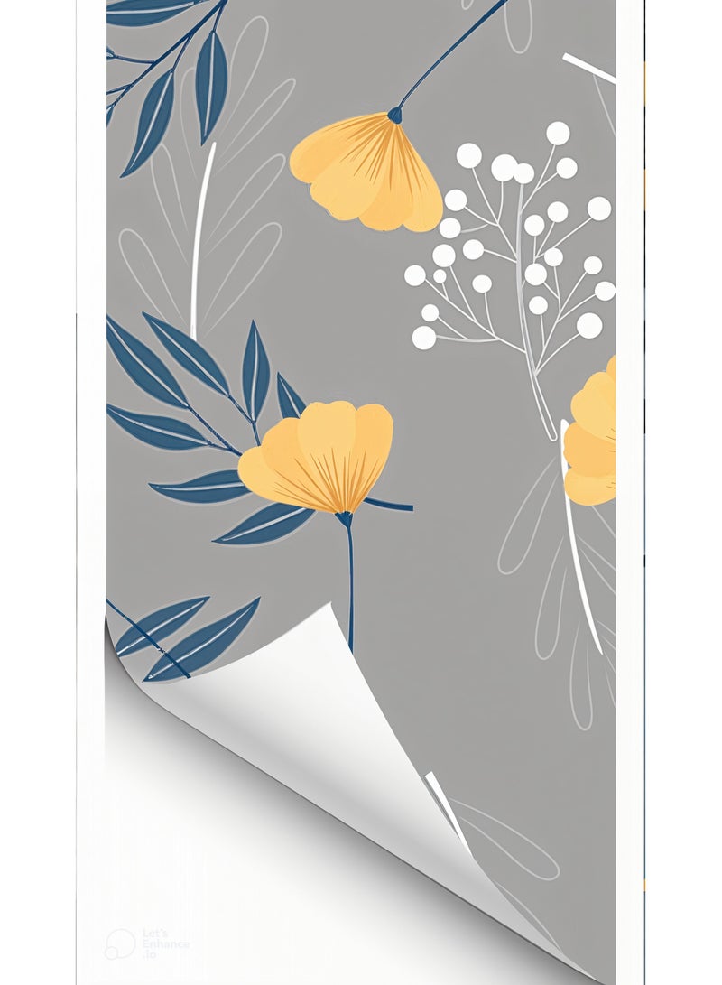 Anna Eco-friendly Moisture-Resistant and Oil-Proof Self-Adhesive Wallpaper with Colorful Patterns for Home Decoration - Image 1