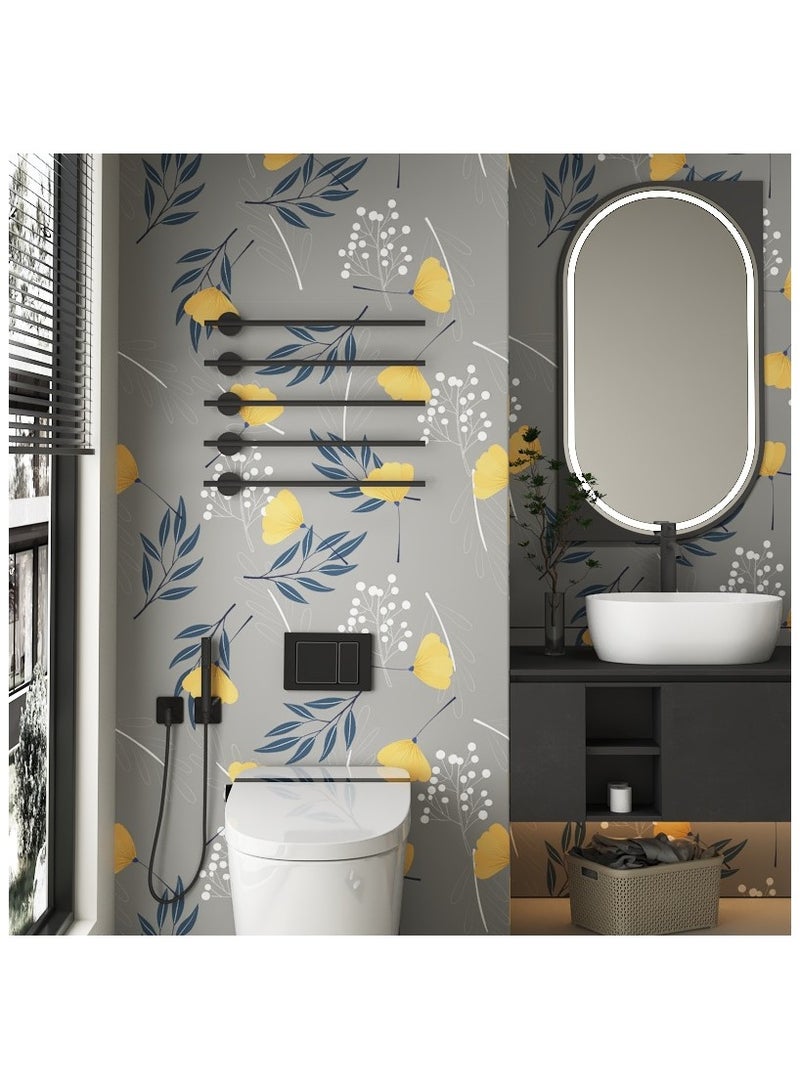 Anna Eco-friendly Moisture-Resistant and Oil-Proof Self-Adhesive Wallpaper with Colorful Patterns for Home Decoration - Image 3