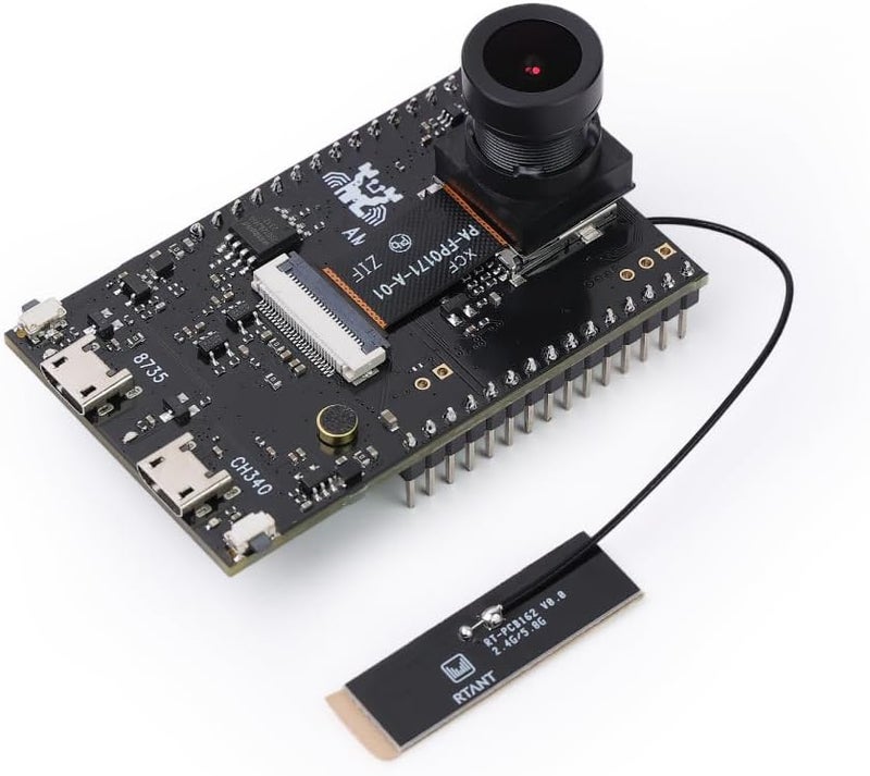 seeed studio AMB82-Mini IoT AI Camera Arduino Dev. Board - Wi-Fi & Bluetooth, H264/H265 Video, 1080p Sensor, Multiple IO, Tensorflow-Lite AI - Image 1